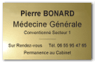 plaque 30x30cm