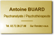 plaque 25x15cm