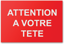 Plaque texte saisi en ligne