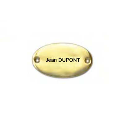 Recyclé Solide Porte Laiton Doigt Plaques Finition Antique Chérubin Design 1 eBa